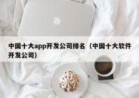 中国十大app开发公司排名（中国十大软件开发公司）