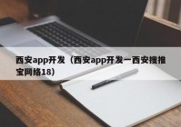 西安app开发（西安app开发一西安搜推宝网络18）