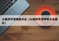 小程序开发框架大全（小程序开发框架大全图片）