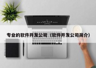 专业的软件开发公司（软件开发公司简介）