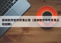 深圳软件软件开发公司（深圳软件软件开发公司招聘）