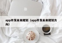 app开发未来规划（app开发未来规划方向）